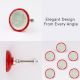 Red Round Solid Knob
